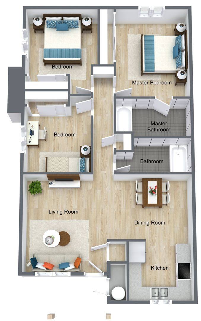 Apartment for rent at 738J Olivera St, Guadalupe, CA 93434