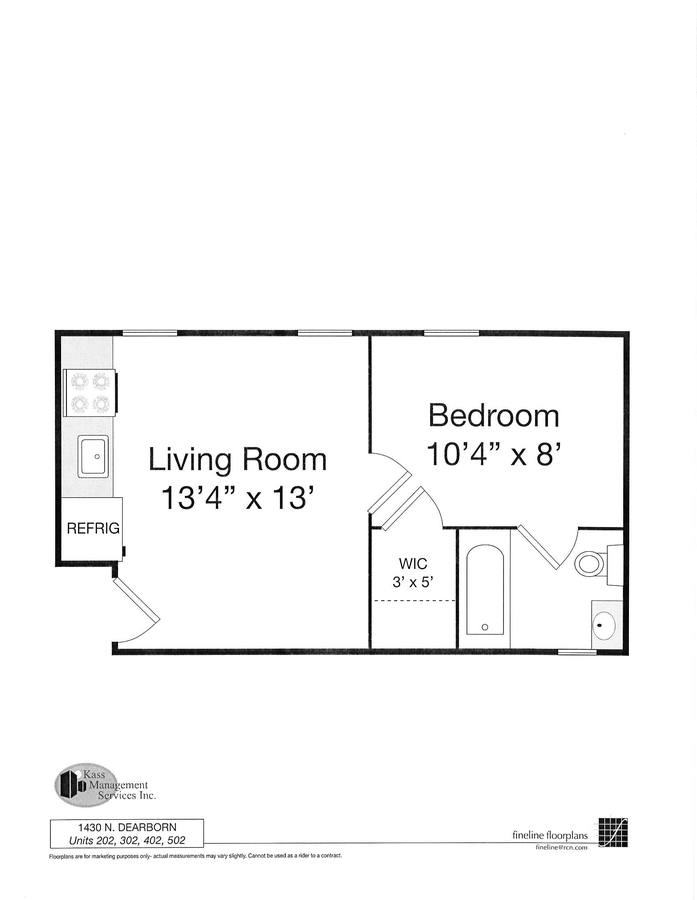 Apartment for rent at 1430 N Dearborn Parkway, Chicago, IL 60610