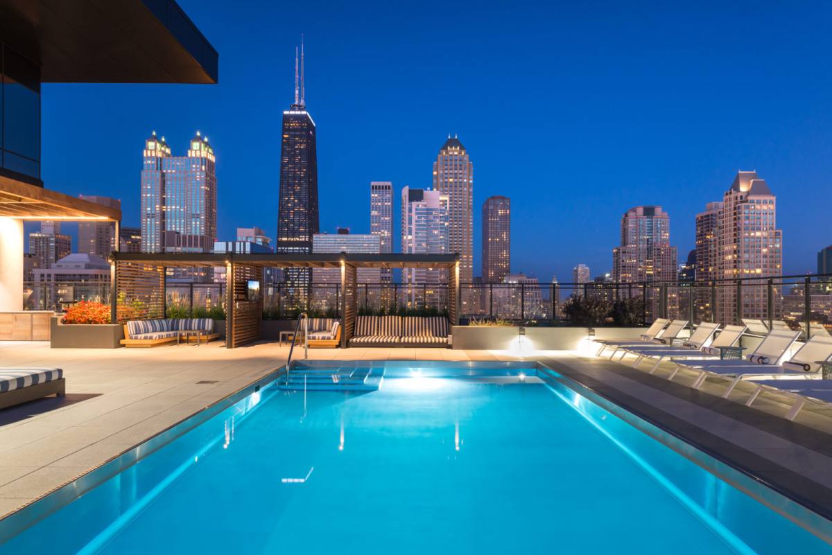 Apartment for rent at 833 N Clark St #909, Chicago, IL 60610