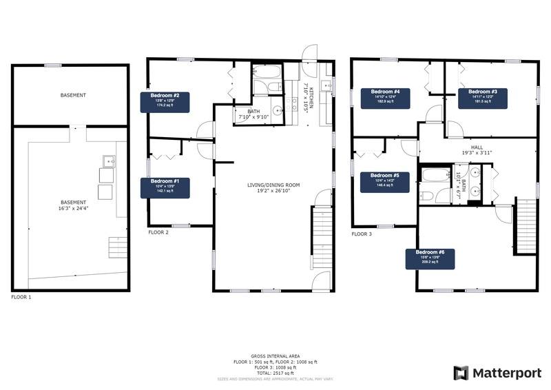 House for rent at 126 Hill St #2, Ann Arbor, MI 48104