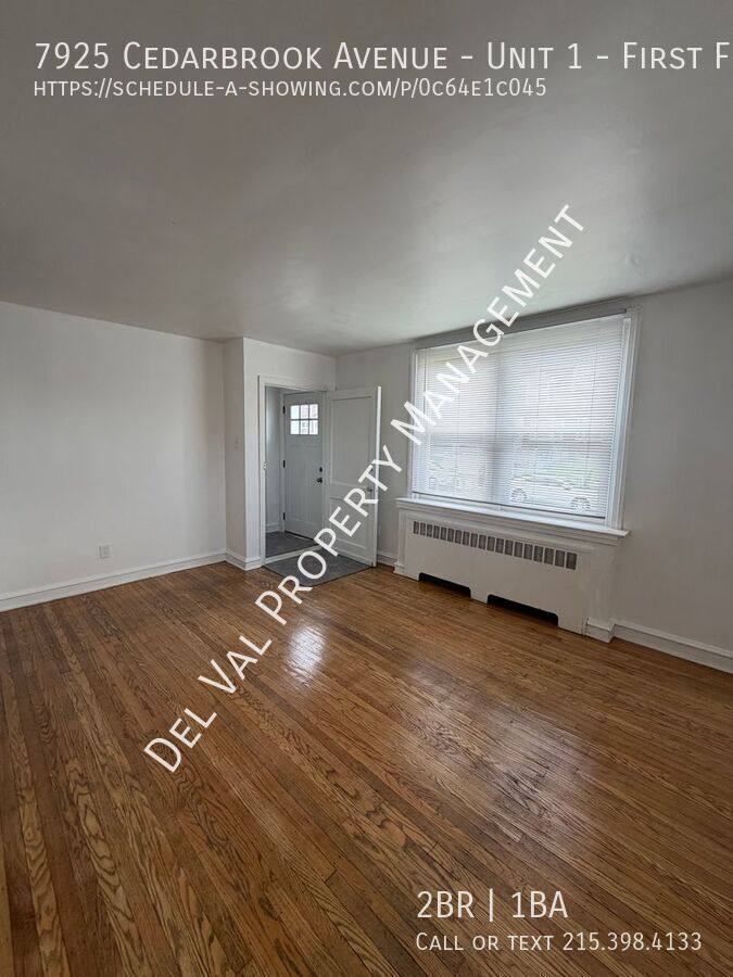 Apartment for rent at 7925 Cedarbrook Ave #1-FIRST Floor, Philadelphia, PA 19150