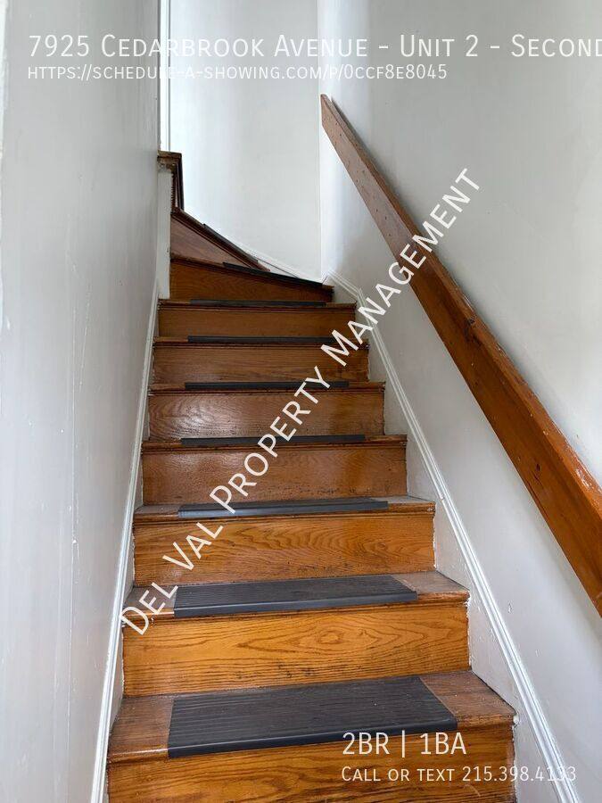 Apartment for rent at 7925 Cedarbrook Ave #2-SECOND Floor, Philadelphia, PA 19150