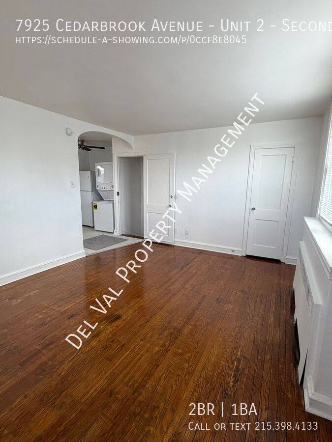 Apartment for rent at 7925 Cedarbrook Ave #2-SECOND Floor, Philadelphia, PA 19150