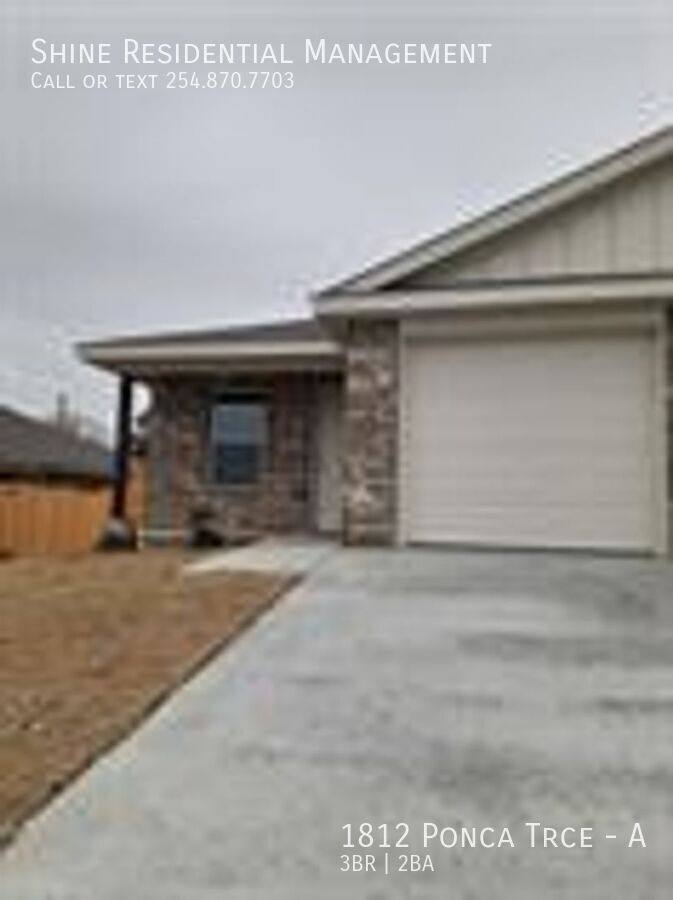 Apartment for rent at 1812 Ponca Trace #A, Harker Heights, TX 76548