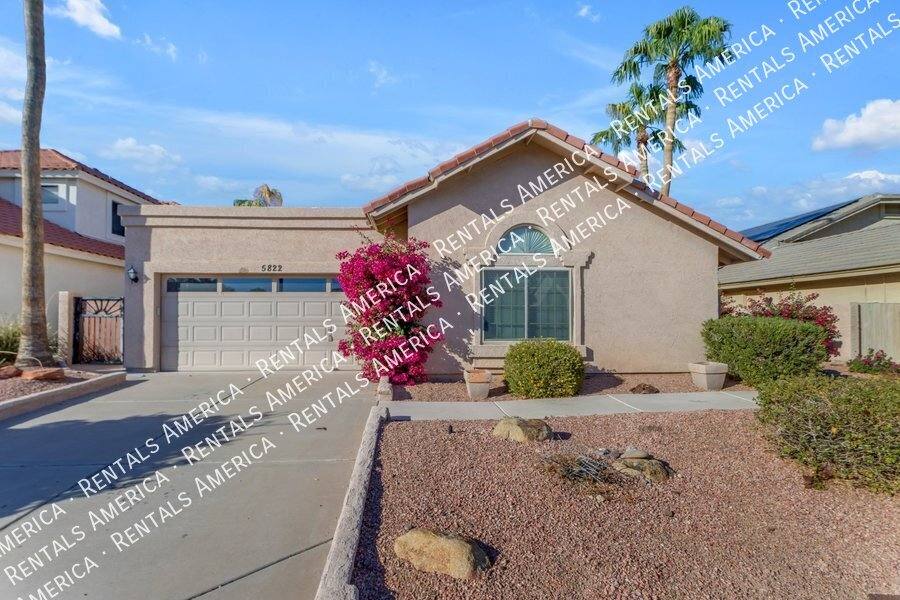House for rent at 5822 W Abraham Lane, Glendale, AZ 85308