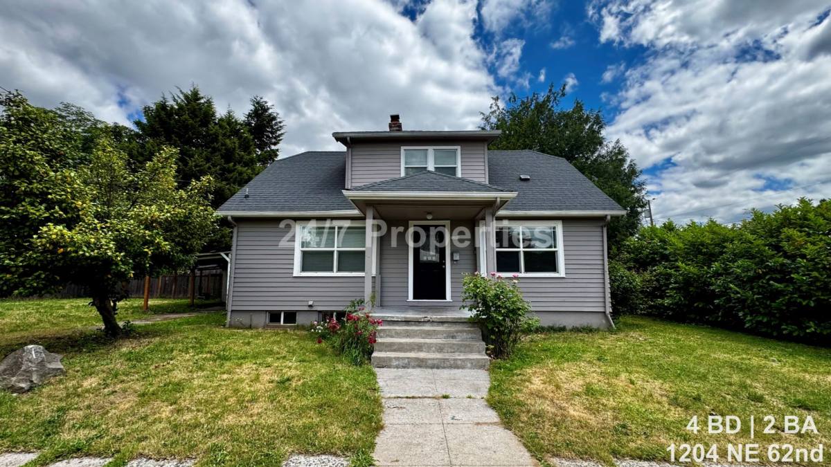 House for rent at 1204 NE 62nd Ave, Portland, OR 97213