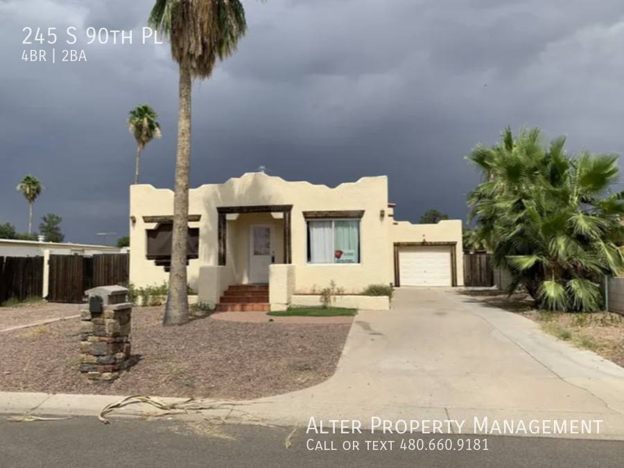 House for rent at 245 S 90th Place, Mesa, AZ 85208