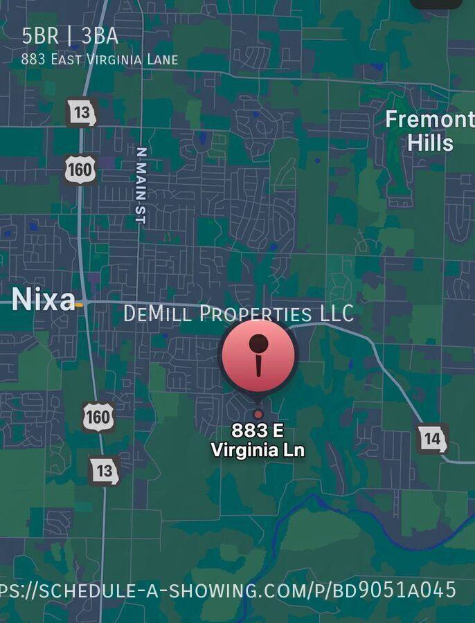House for rent at 883 E Virginia Lane, Nixa, MO 65714