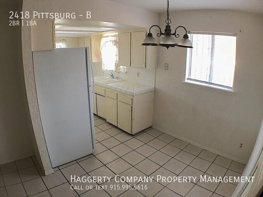 Apartment for rent at 2418 Pittsburg #B, El Paso, TX 79930