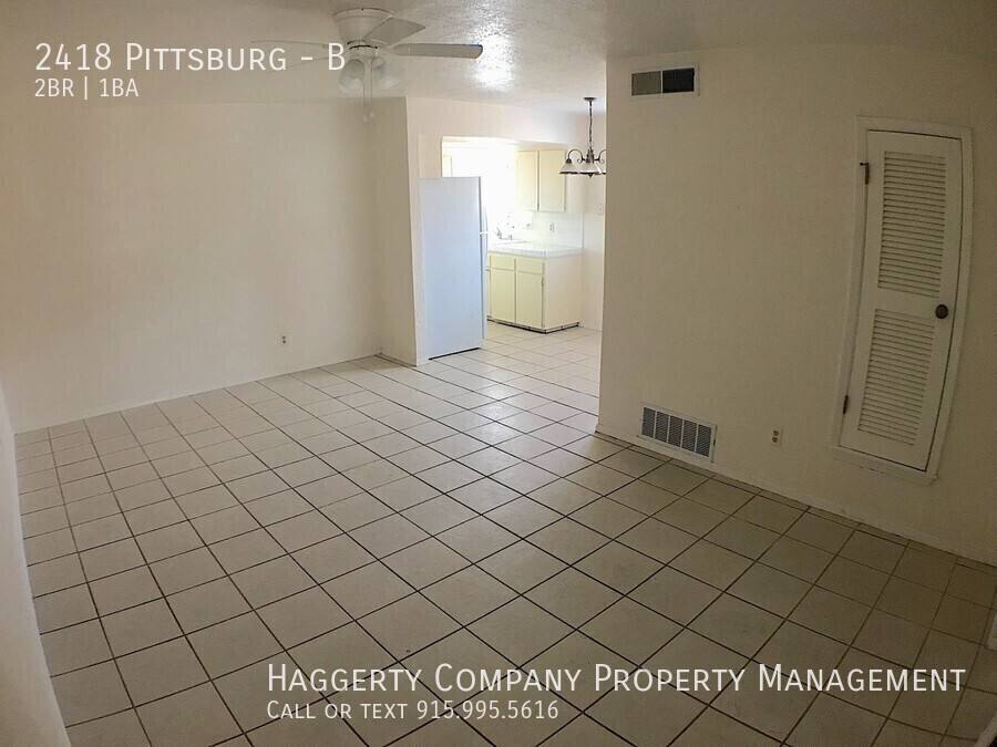Apartment for rent at 2418 Pittsburg #B, El Paso, TX 79930