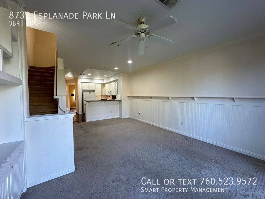 Townhouse for rent at 8732 Esplanade Park Lane, San Diego, CA 92123