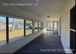 Townhouse for rent at 2212 32nd Ave E #E1, Bradenton, FL 34208