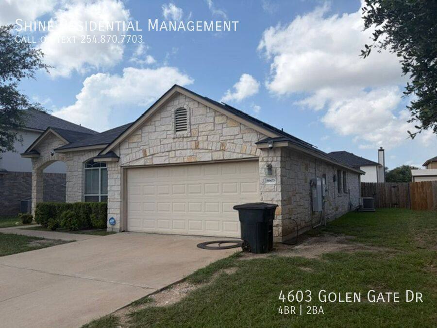 House for rent at 4603 Golen Gate Dr, Killeen, TX 76549
