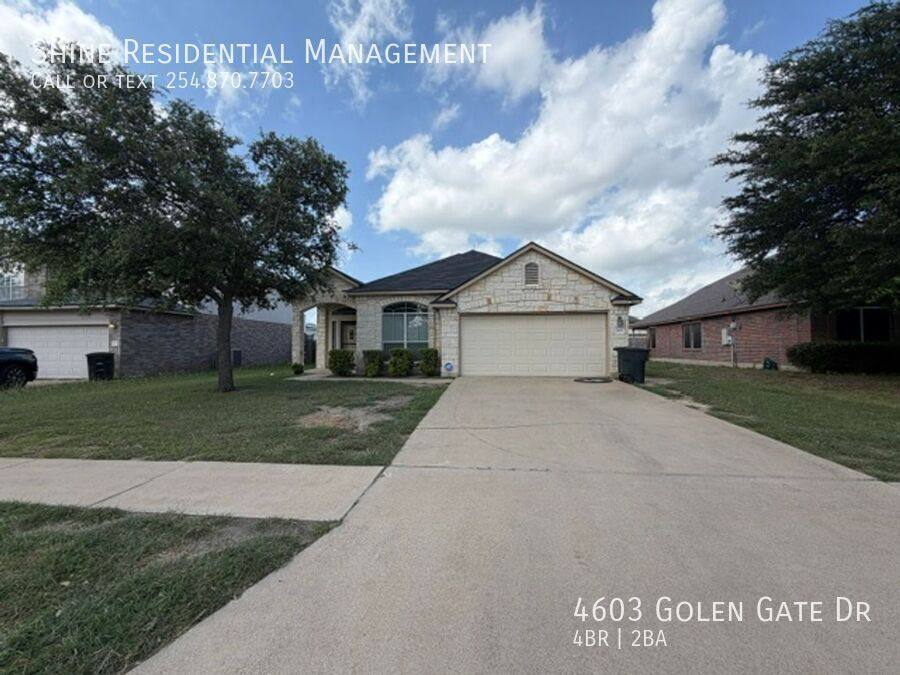 House for rent at 4603 Golen Gate Dr, Killeen, TX 76549