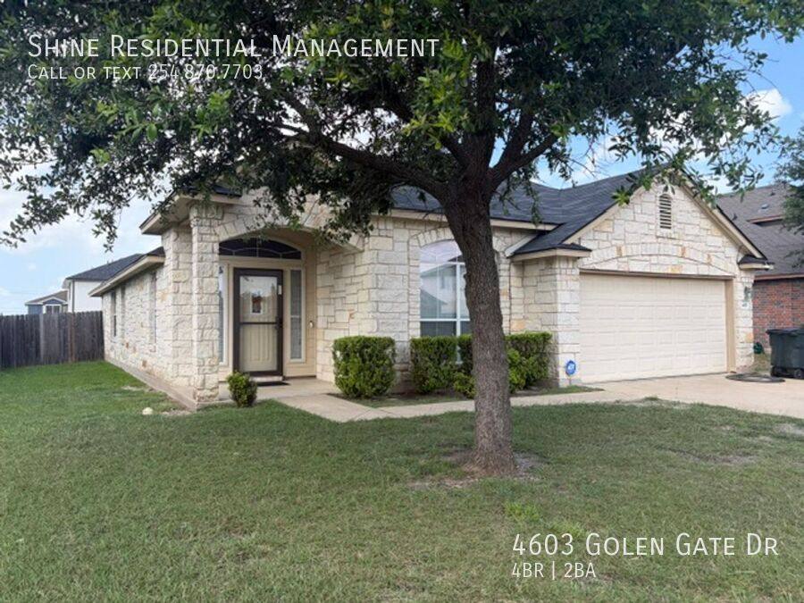 House for rent at 4603 Golen Gate Dr, Killeen, TX 76549