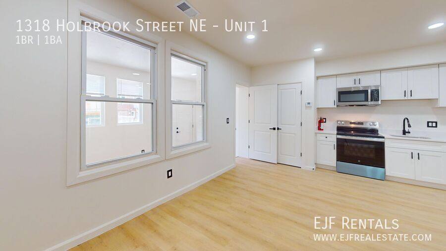 Apartment for rent at 1318 Holbrook St NE #1, Washington, DC 20002