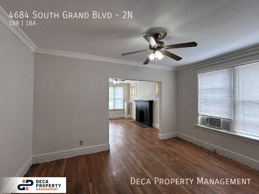 Apartment for rent at 4684 S Grand Blvd #2N, Saint Louis, MO 63111