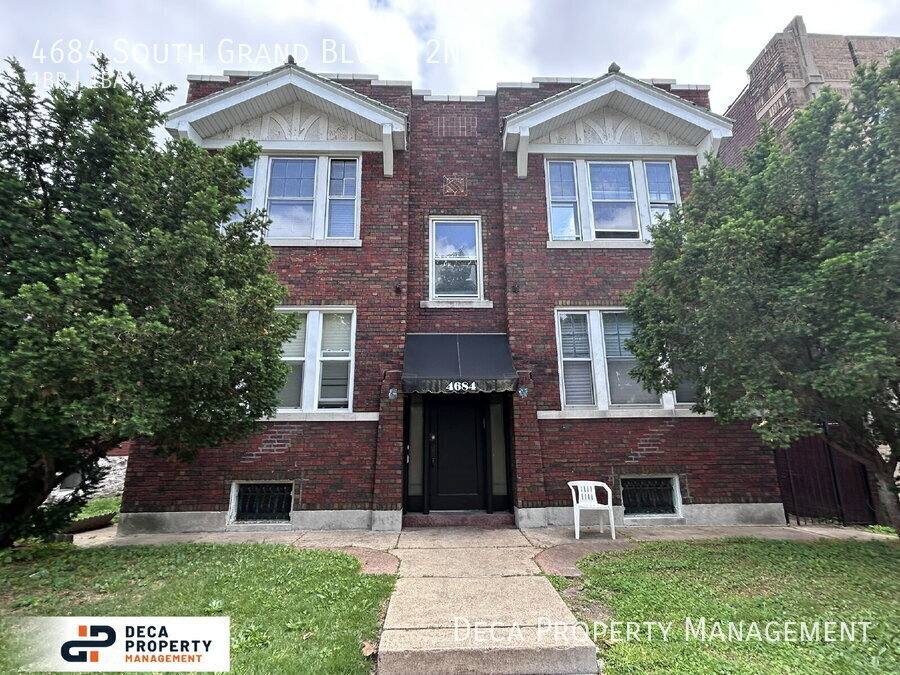 Apartment for rent at 4684 S Grand Blvd #2N, Saint Louis, MO 63111