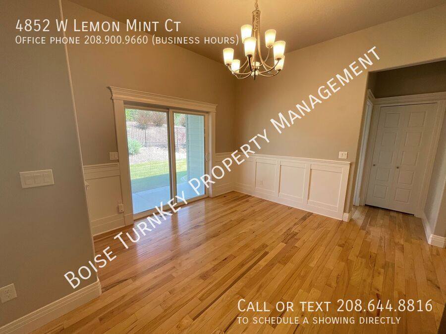House for rent at 4852 W Lemon Mint Court, Eagle, ID 83616