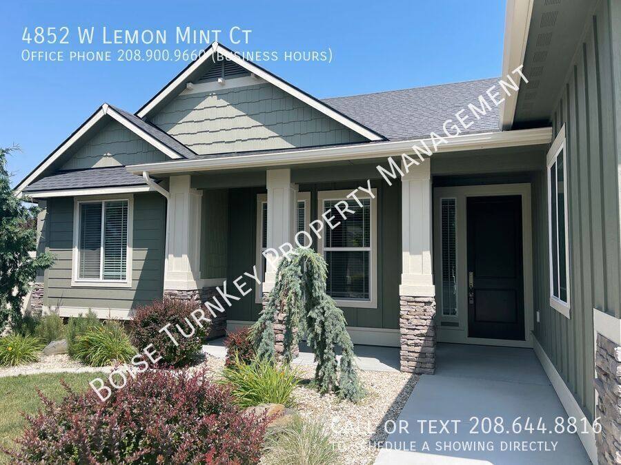 House for rent at 4852 W Lemon Mint Court, Eagle, ID 83616
