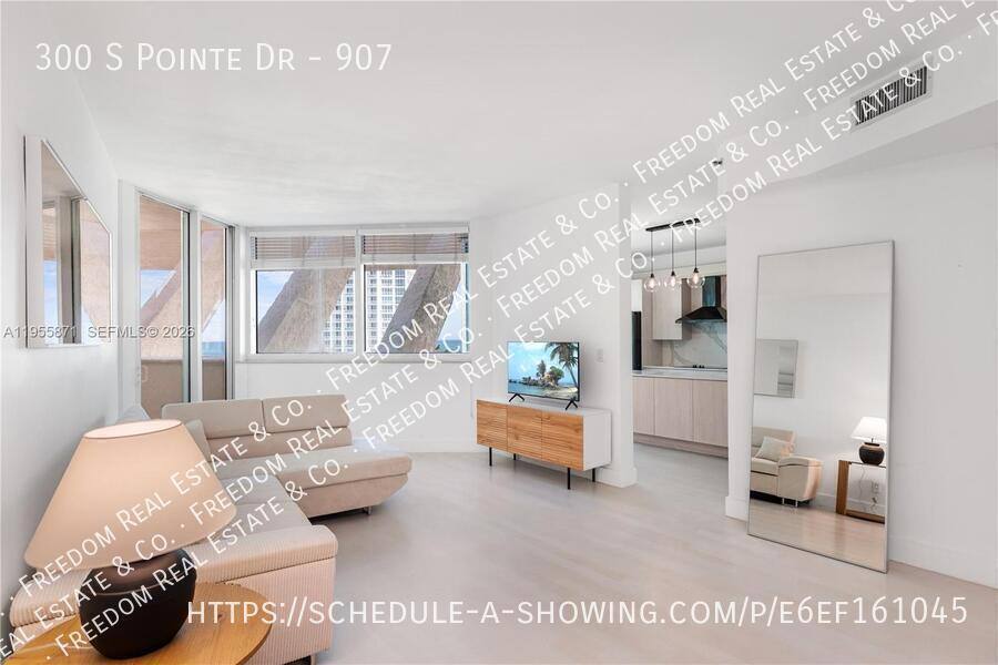 Condo for rent at 300 S Pointe Dr #907, Miami Beach, FL 33139