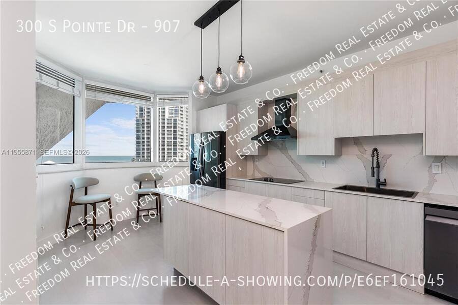 Condo for rent at 300 S Pointe Dr #907, Miami Beach, FL 33139