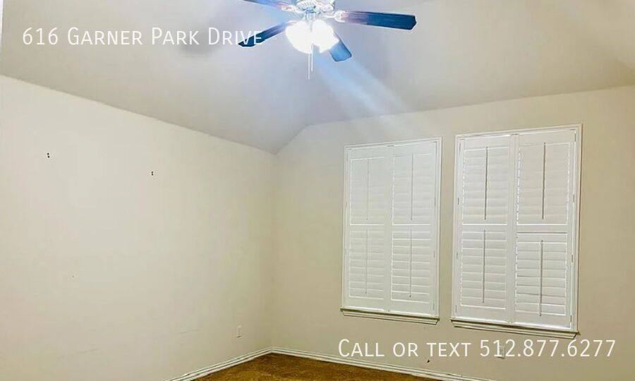 House for rent at 616 Garner Park Dr, Georgetown, TX 78628