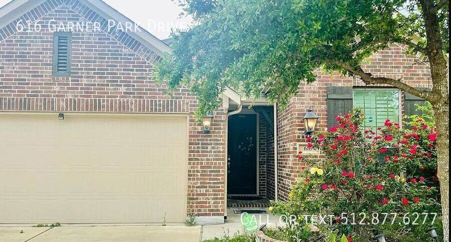 House for rent at 616 Garner Park Dr, Georgetown, TX 78628