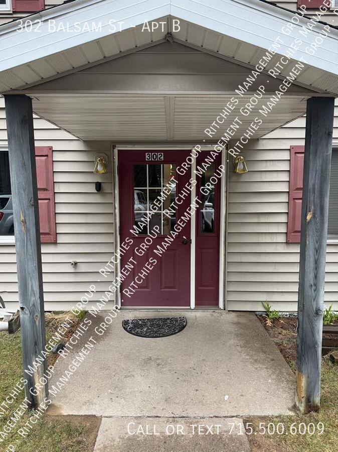 Apartment for rent at 302 Balsam St #B, Woodruff, WI 54568
