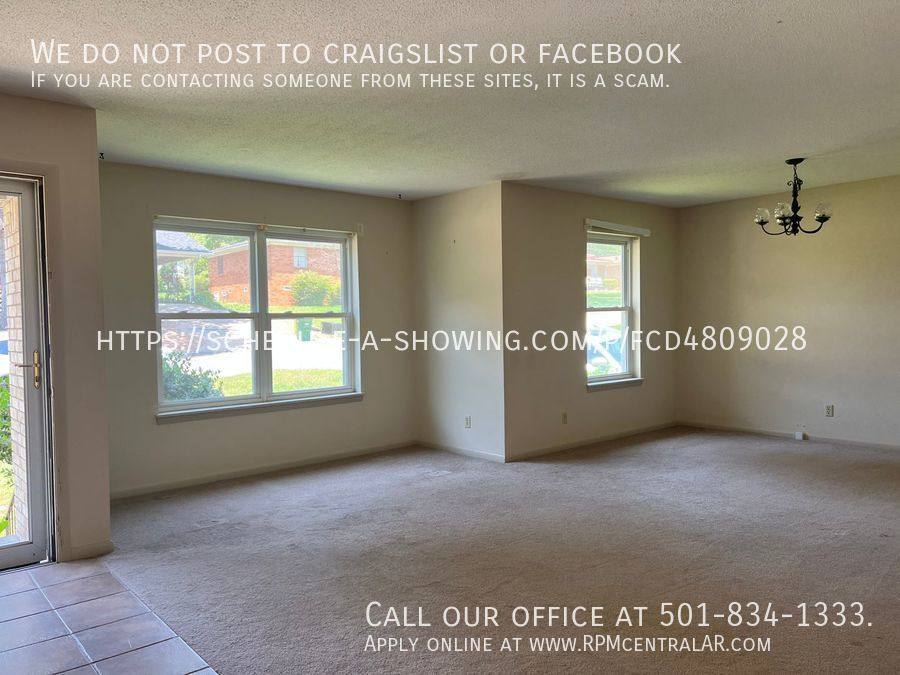 House for rent at 4612 N Cypress St, North Little Rock, AR 72116
