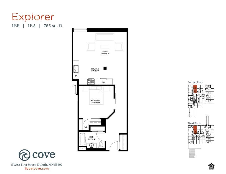 Apartment for rent at 1 E 1st St #2-202, Duluth, MN 55802