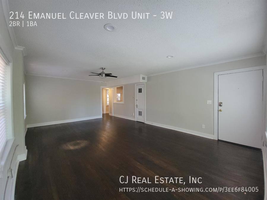 Apartment for rent at 214 Emanuel Cleaver Blvd #3W, Kansas City, MO 64112