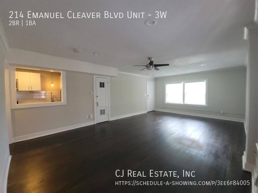 Apartment for rent at 214 Emanuel Cleaver Blvd #3W, Kansas City, MO 64112