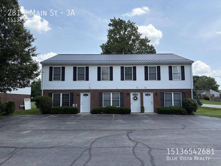 Townhouse for rent at 281 E Main St #3A, Clarksville, OH 45113