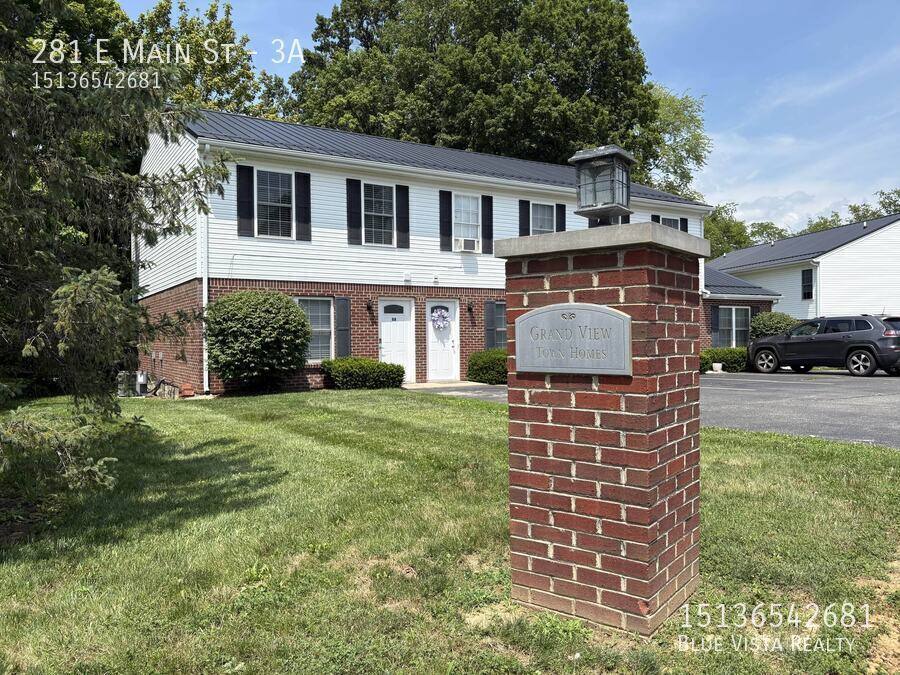 Townhouse for rent at 281 E Main St #3A, Clarksville, OH 45113