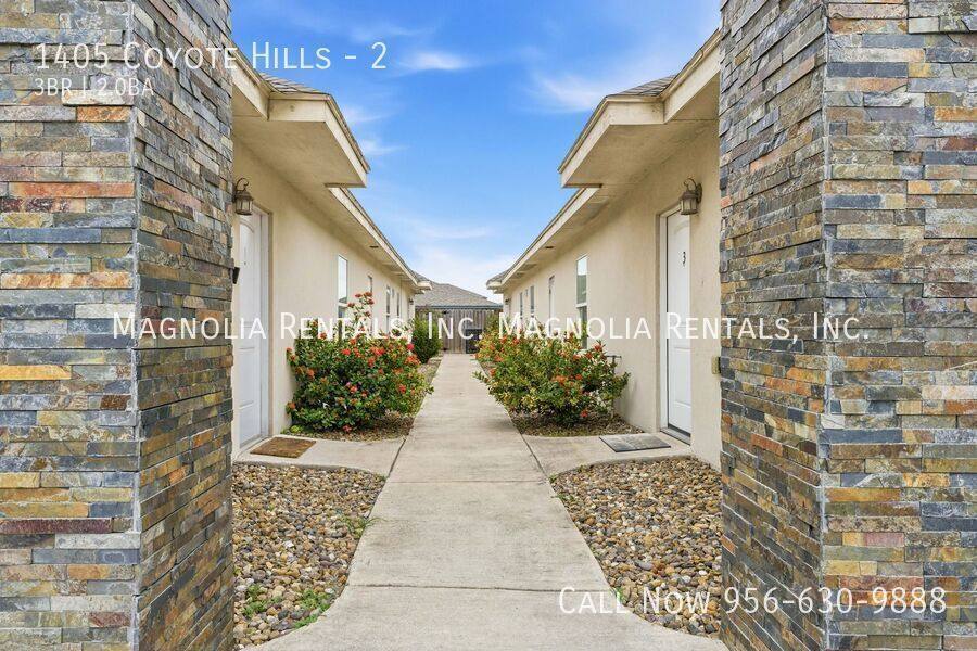 Apartment for rent at 1405 Coyote Hills #2, Edinburg, TX 78541