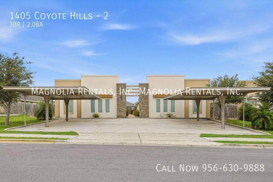 Apartment for rent at 1405 Coyote Hills #2, Edinburg, TX 78541