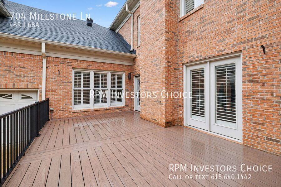 House for rent at 704 Millstone Lane, Nashville, TN 37205