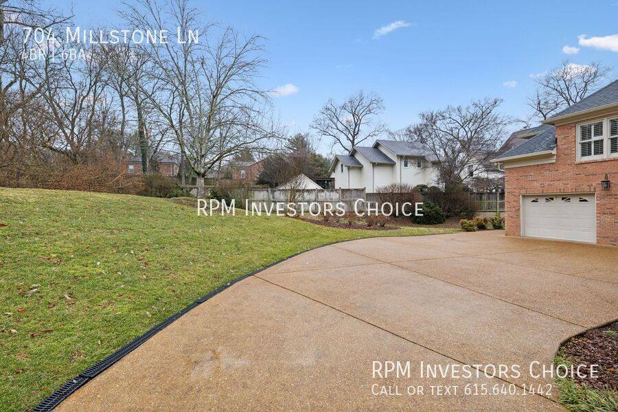 House for rent at 704 Millstone Lane, Nashville, TN 37205