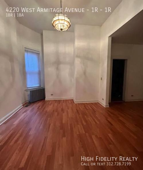 Apartment for rent at 4220 W Armitage Ave #1R, Chicago, IL 60639