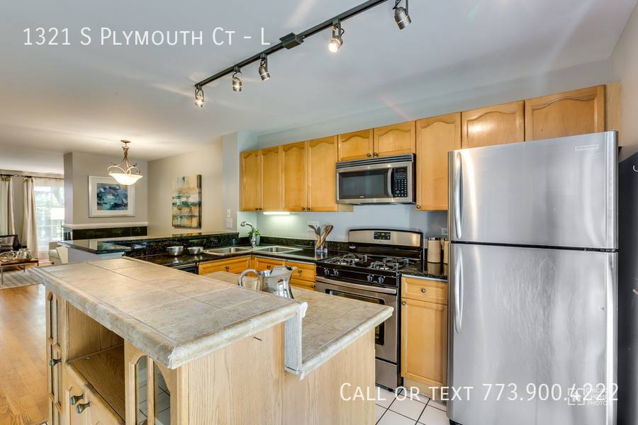 Townhouse for rent at 1321 S Plymouth Court #L, Chicago, IL 60605