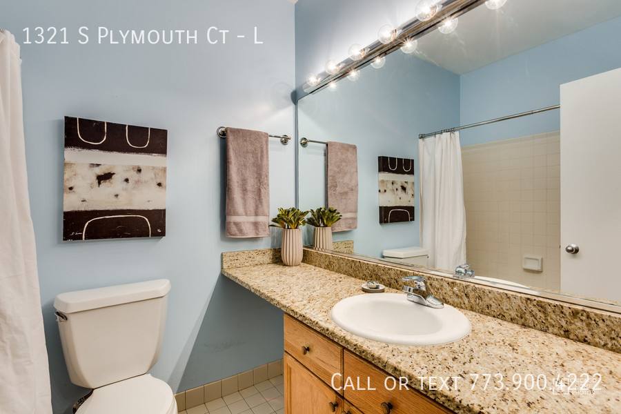 Townhouse for rent at 1321 S Plymouth Court #L, Chicago, IL 60605