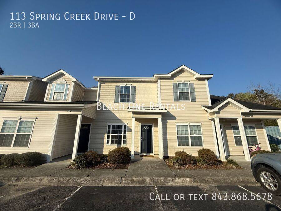 Townhouse for rent at 113 Spring Creek Dr #D, Myrtle Beach, SC 29588
