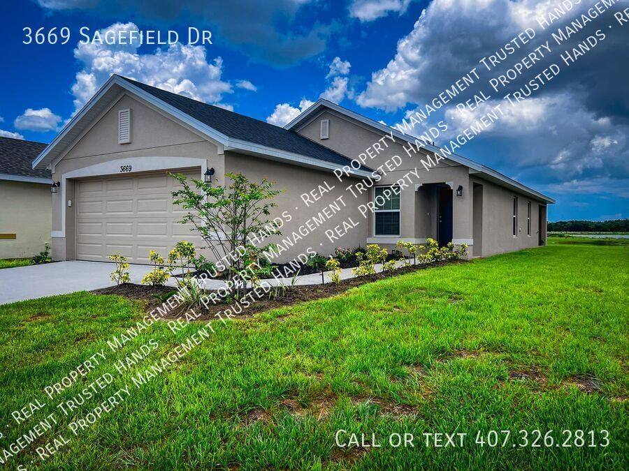 House for rent at 3669 Sagefield Dr, Saint Cloud, FL 34773