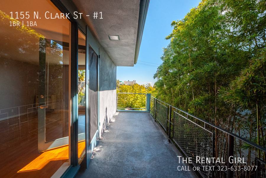 Apartment for rent at 1155 N Clark St #1, West Hollywood, CA 90069