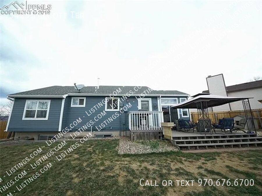 House for rent at 3425 Talcott Terrace, Colorado Springs, CO 80920