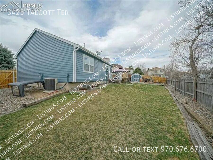 House for rent at 3425 Talcott Terrace, Colorado Springs, CO 80920