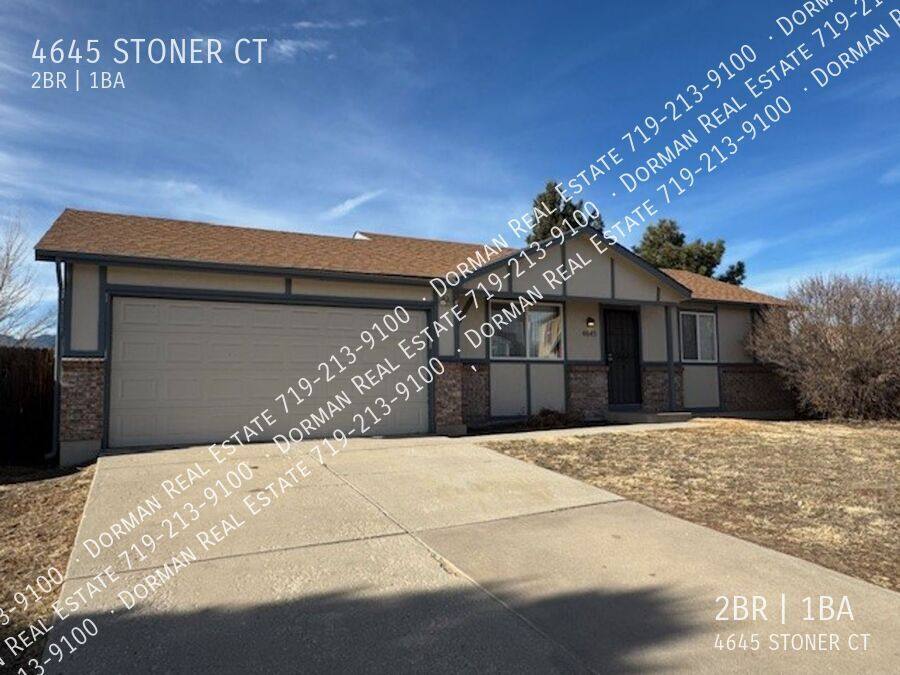 House for rent at 4645 Stoner Court, Colorado Springs, CO 80916