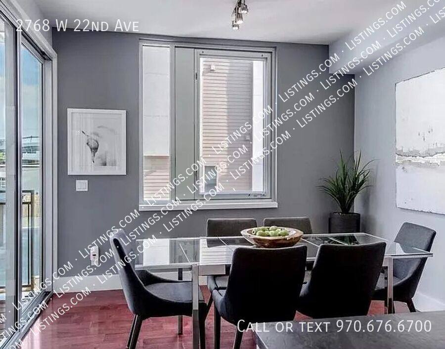 Townhouse for rent at 2768 W 22nd Ave, Denver, CO 80211