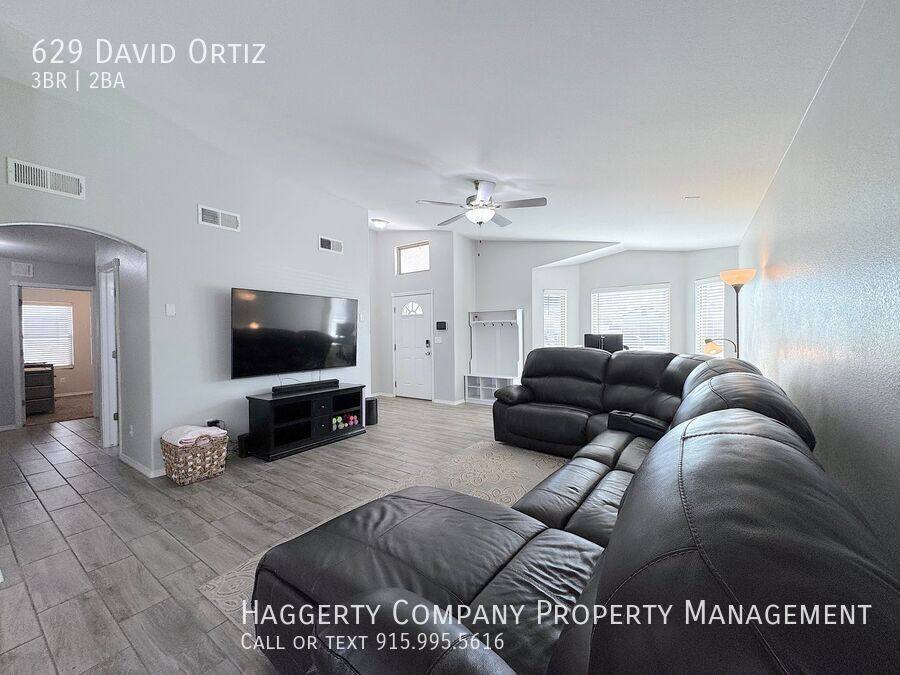 House for rent at 629 David Ortiz, El Paso, TX 79927